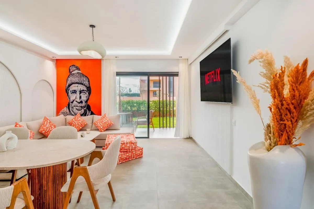 Le Noria - Super Logement Jardin & Piscine - Golf Marrakesh Apartment